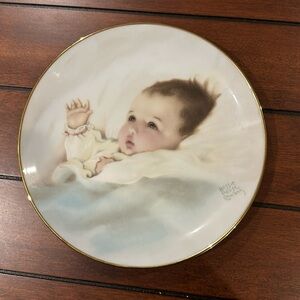 Hamilton collection awakening decorative plate